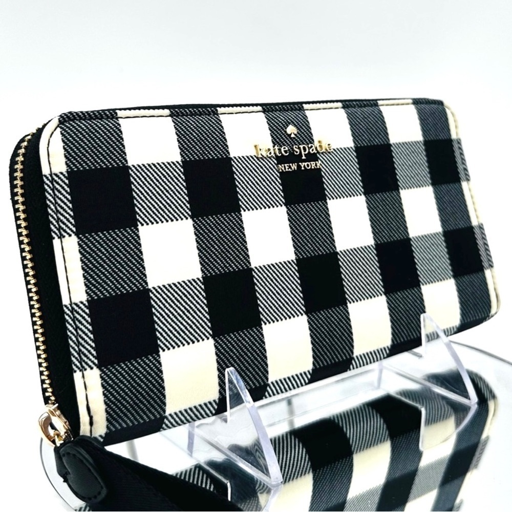 Kate Spade Chelsea The Little Better Continental Wallet Black Multi (NWT) - Picture 4 of 10